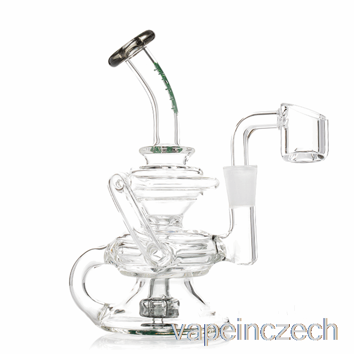 Ooze Rip Tide Mini Recyklátor Dab Rig Sea Star (čiré / Růžové) Vape Pero
